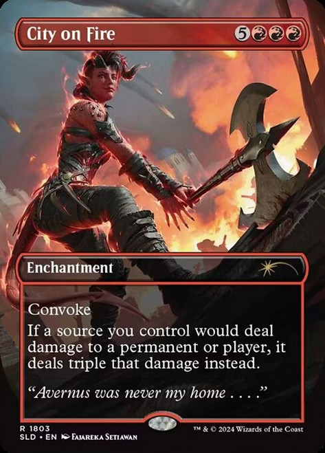 City on Fire (SLD) (Borderless) (#1803)