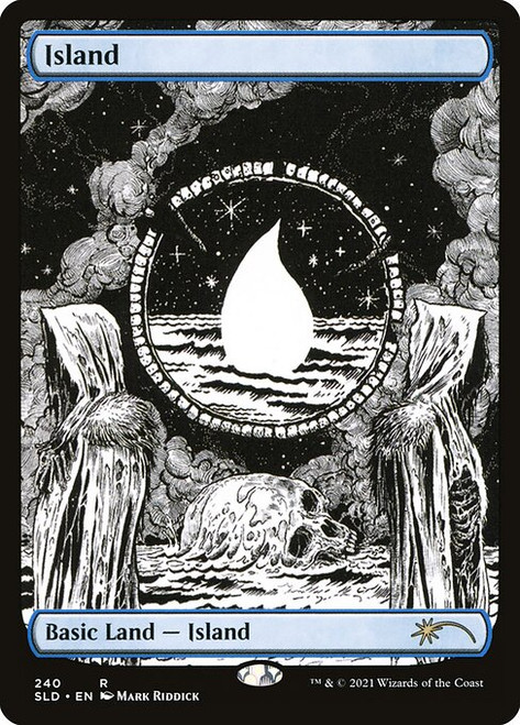 Island (SLD) (Foil) (Full Art) (#240)