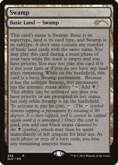Swamp (SLD) (Foil) (#256)