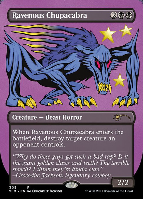 Ravenous Chupacabra (SLD) (FoilEtched) (Full Art) (#305)