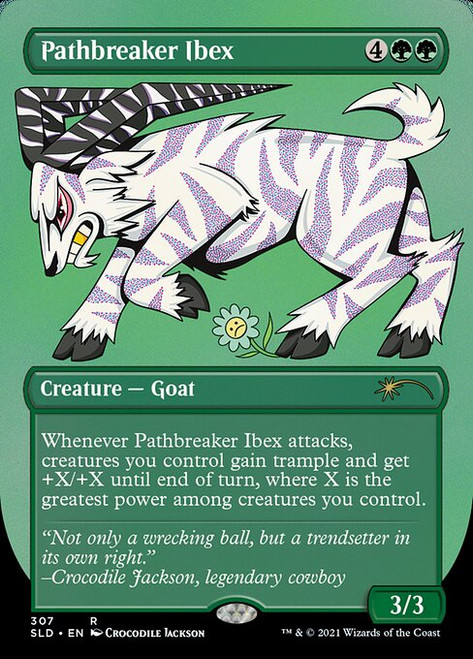 Pathbreaker Ibex (SLD) (FoilEtched) (Full Art) (#307)
