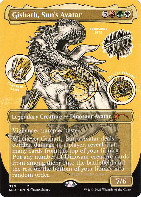 Gishath, Sun's Avatar (SLD) (Full Art) (#320)