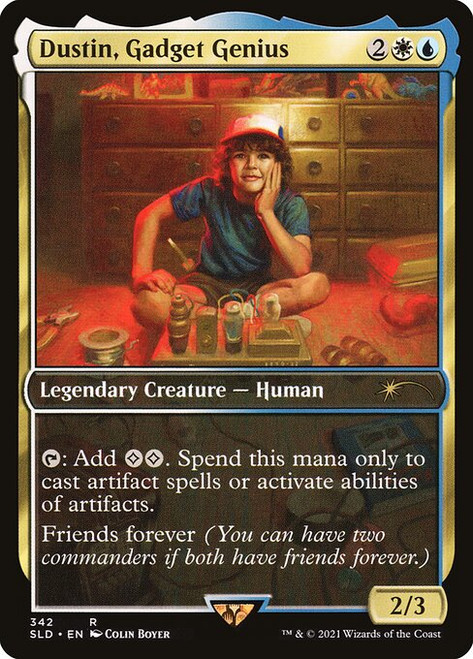 Hargilde, Kindly Runechanter (SLD) (Foil) (Full Art) (#342)