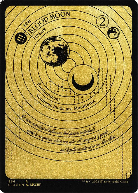 Blood Moon (SLD) (FoilEtched) (Full Art) (#366)