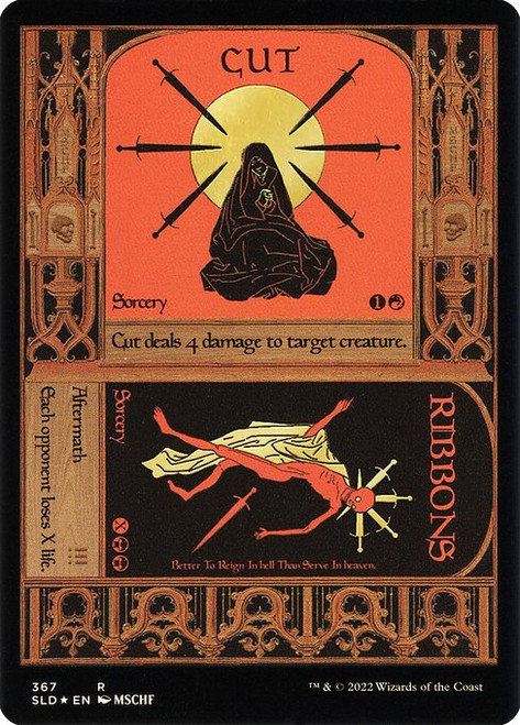 Cut // Ribbons (SLD) (FoilEtched) (Full Art) (#367)