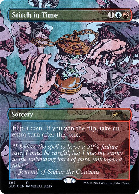 Stitch in Time // Stitch in Time (SLD) (Foil) (Borderless) (#382)