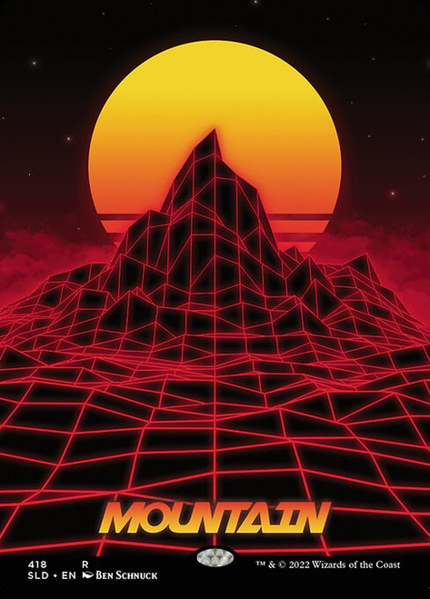 Mountain (SLD) (Foil) (Full Art) (#418)