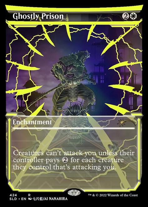 Ghostly Prison (SLD) (Foil) (Full Art) (#424)