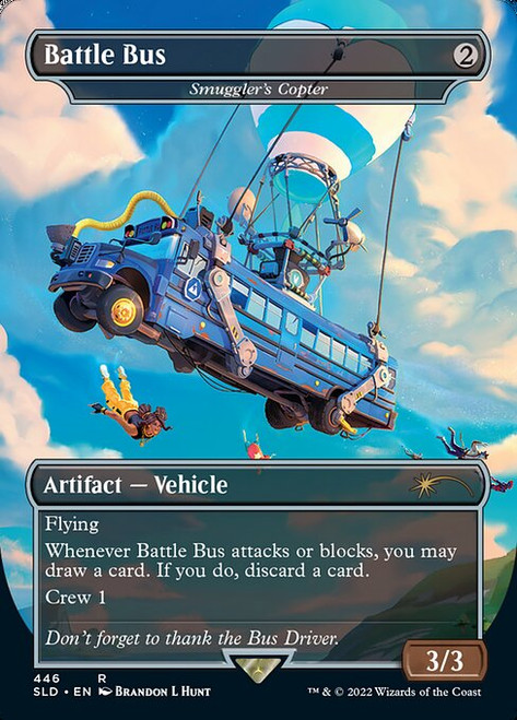 Smuggler's Copter (SLD) (Foil) (Full Art) (#446)