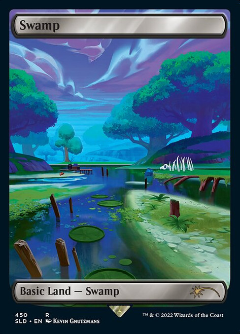 Swamp (SLD) (Foil) (Full Art) (#450)