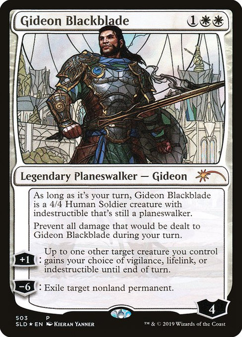 Gideon Blackblade (SLD) (Foil) (#503)
