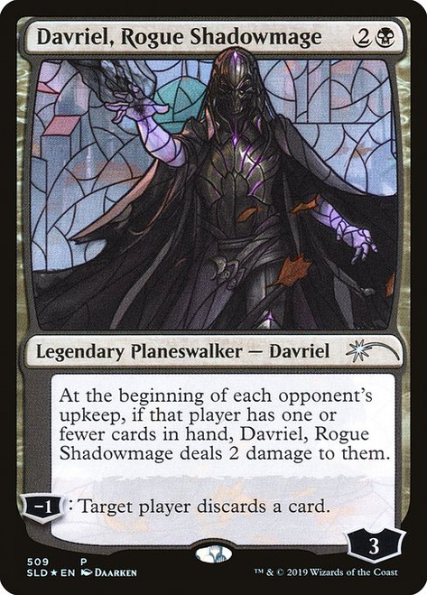 Davriel, Rogue Shadowmage (SLD) (Foil) (#509)
