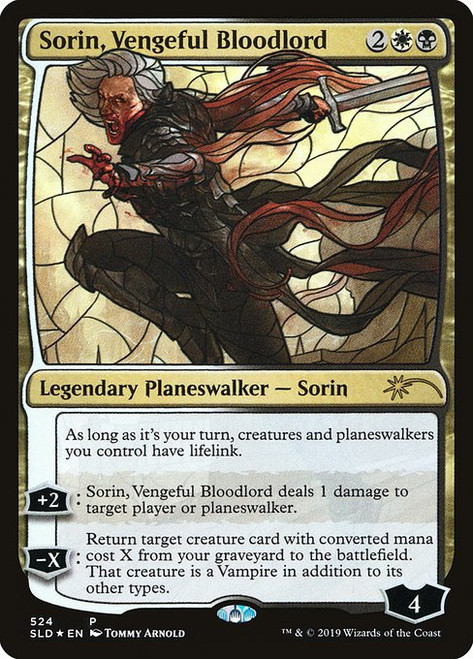 Sorin, Vengeful Bloodlord (SLD) (Foil) (#524)