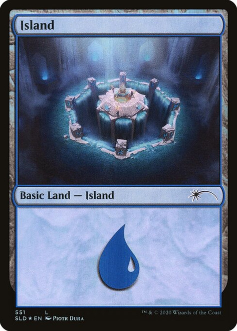 Island (SLD) (Foil) (#551)