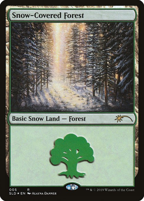 Snow-Covered Forest (SLD) (Foil) (#5)