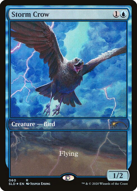 Storm Crow (SLD) (Foil) (Full Art) (#60)