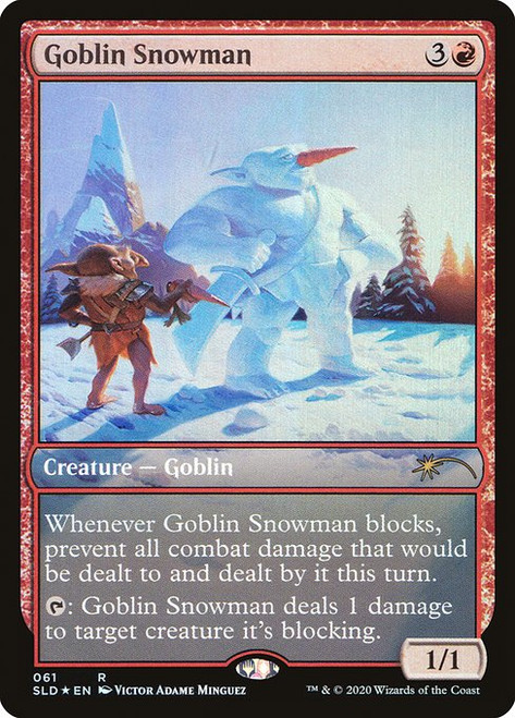 Goblin Snowman (SLD) (Foil) (Full Art) (#61)