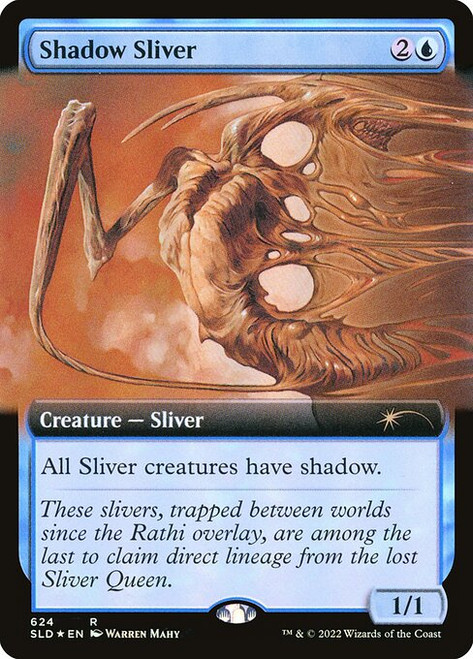 Shadow Sliver (SLD) (Foil) (Extended Art) (#624)