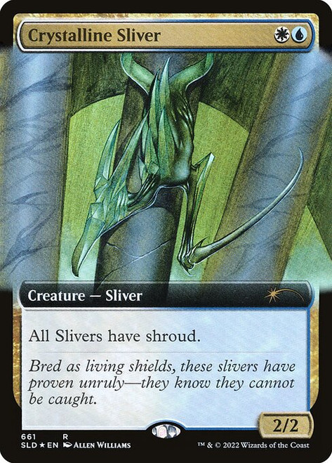 Crystalline Sliver (SLD) (Foil) (Extended Art) (#661)