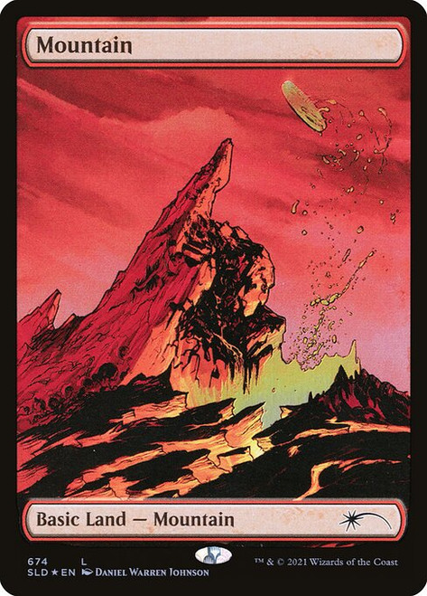 Mountain (SLD) (Foil) (Full Art) (#674)