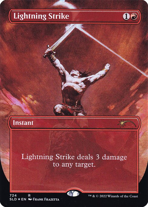 Lightning Strike (SLD) (Foil) (Full Art) (#724)