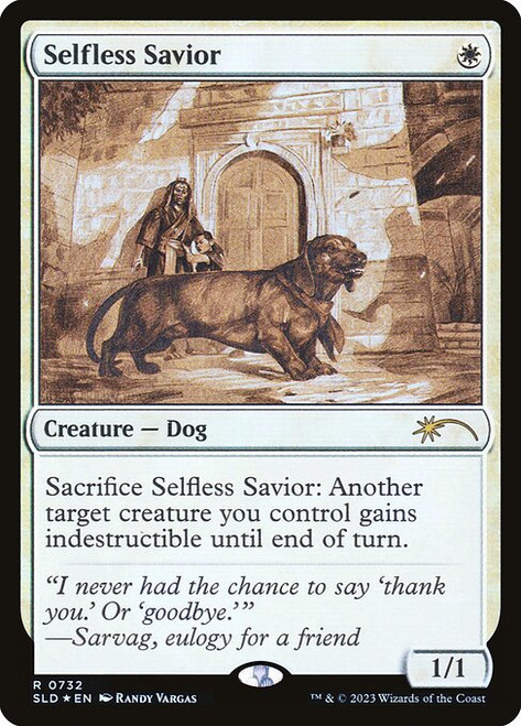Selfless Savior (SLD) (Foil) (#732)