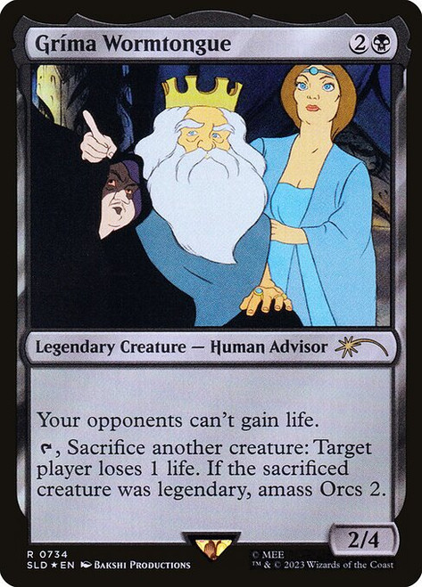 Gríma Wormtongue (SLD) (Foil) (#734)