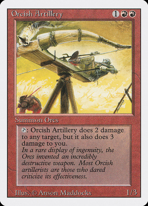 Orcish Artillery (3ED) (#168)