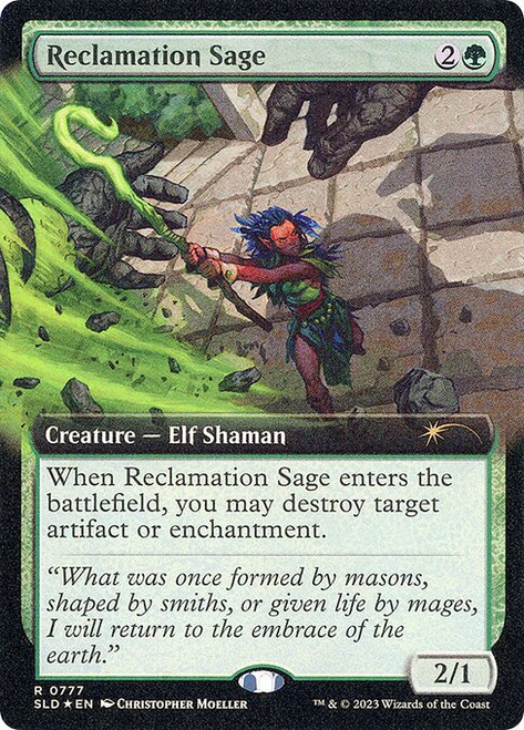 Reclamation Sage (SLD) (Foil) (Extended Art) (#777)