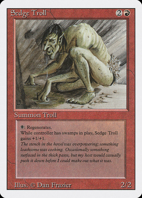 Sedge Troll (3ED) (#174)