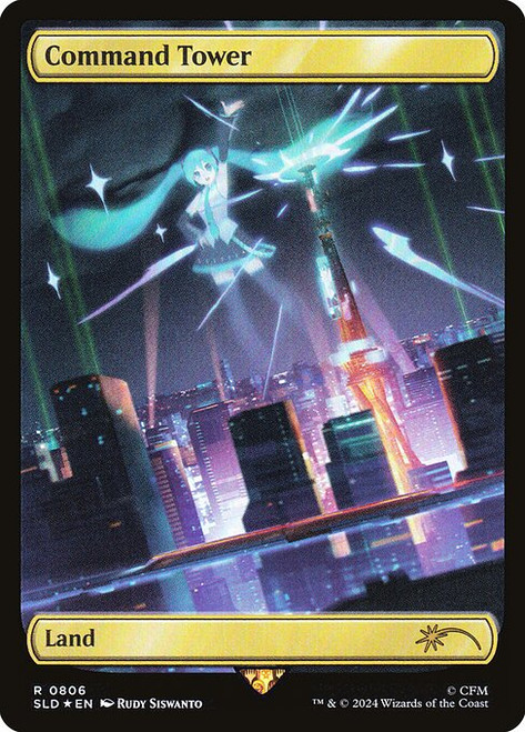 Command Tower (SLD) (Foil) (Full Art) (#806)