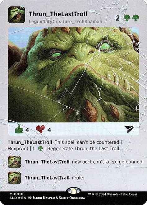 Thrun, the Last Troll (SLD) (Foil) (#810)