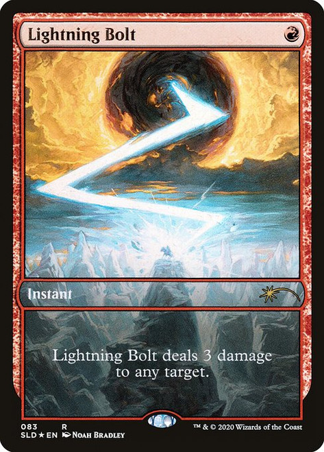 Lightning Bolt (SLD) (Foil) (Full Art) (#83)