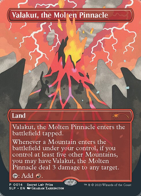Valakut, the Molten Pinnacle (SLP) (Foil) (Borderless) (#14)