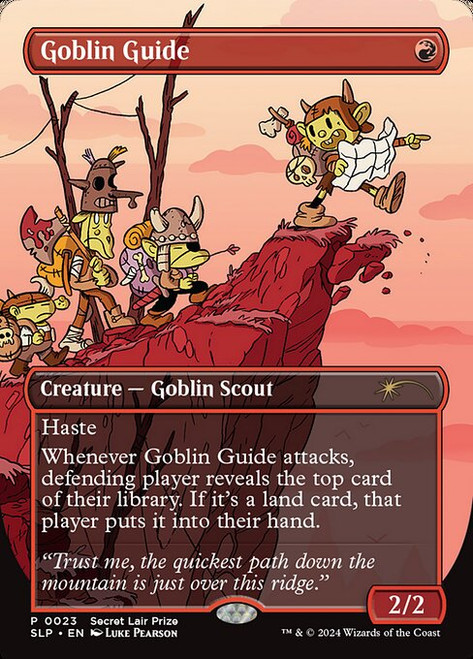Goblin Guide (SLP) (Foil) (Borderless) (#23)