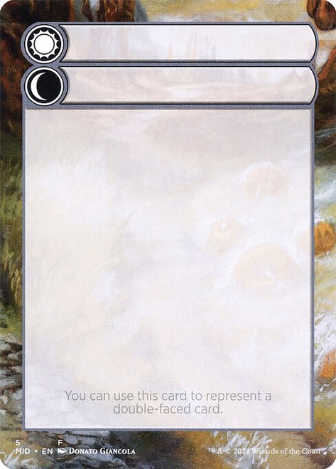 Double-Faced Substitute Card (SMID) (Borderless) (#5)