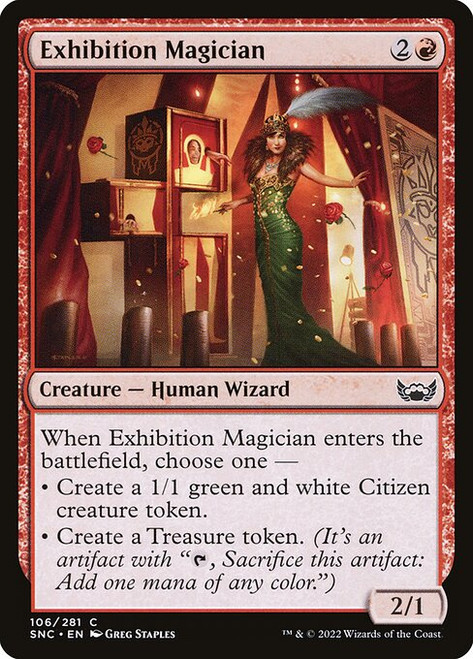 Exhibition Magician (SNC) (Foil) (#106)
