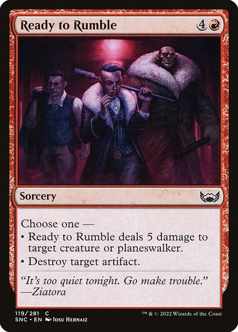 Ready to Rumble (SNC) (Foil) (#119)