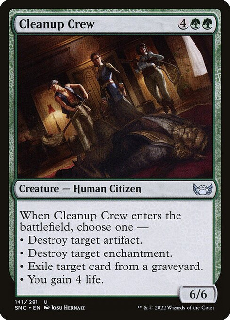 Cleanup Crew (SNC) (#141)