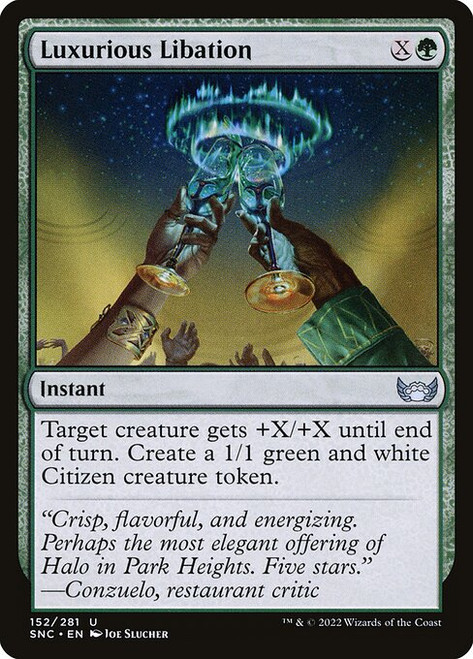 Luxurious Libation (SNC) (Foil) (#152)