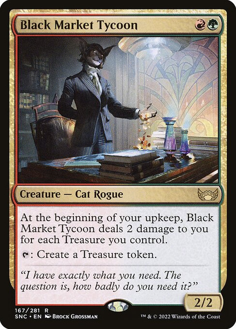 Black Market Tycoon (SNC) (Foil) (#167)