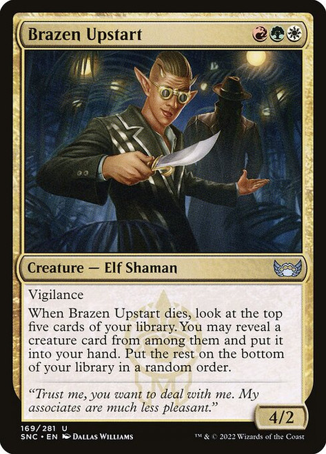 Brazen Upstart (SNC) (Foil) (#169)