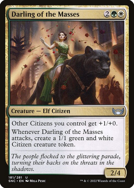 Darling of the Masses (SNC) (Foil) (#181)