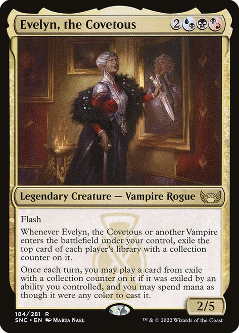 Evelyn, the Covetous (SNC) (Foil) (#184)