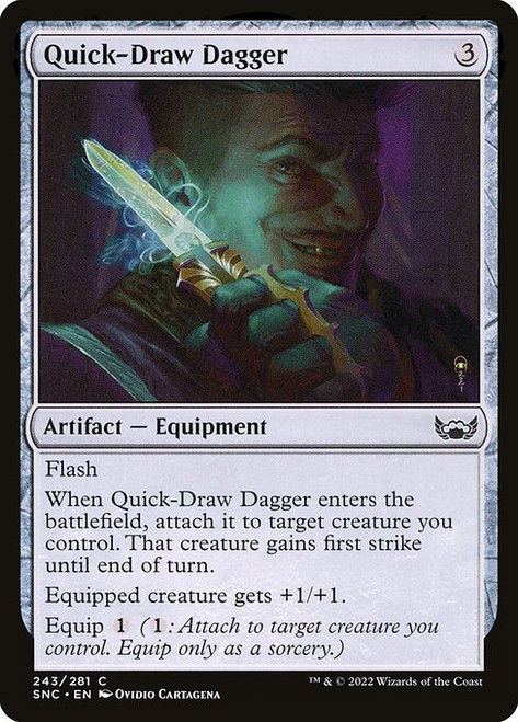 Quick-Draw Dagger (SNC) (Foil) (#243)