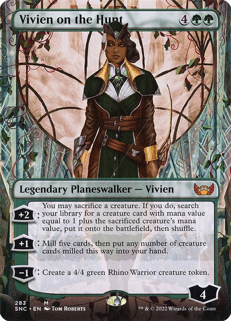 Vivien on the Hunt (SNC) (Foil) (Borderless) (#283)