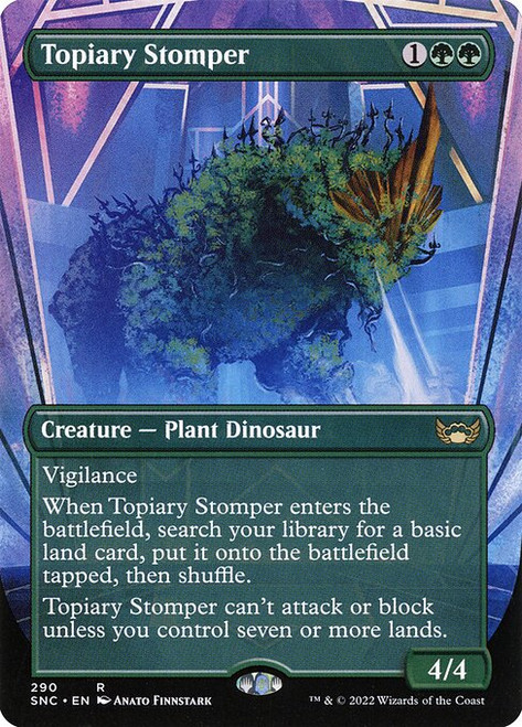 Topiary Stomper (SNC) (Foil) (Borderless) (#290)