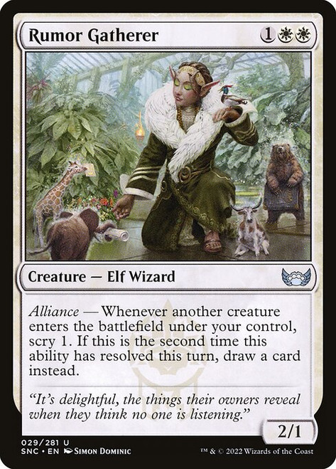 Rumor Gatherer (SNC) (Foil) (#29)