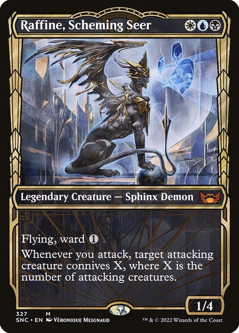 Raffine, Scheming Seer (SNC) (Foil) (Showcase) (#327)