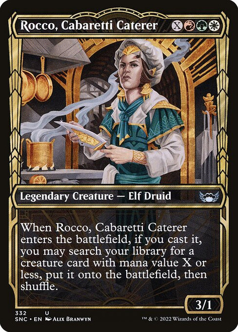 Rocco, Cabaretti Caterer (SNC) (Foil) (Showcase) (#332)